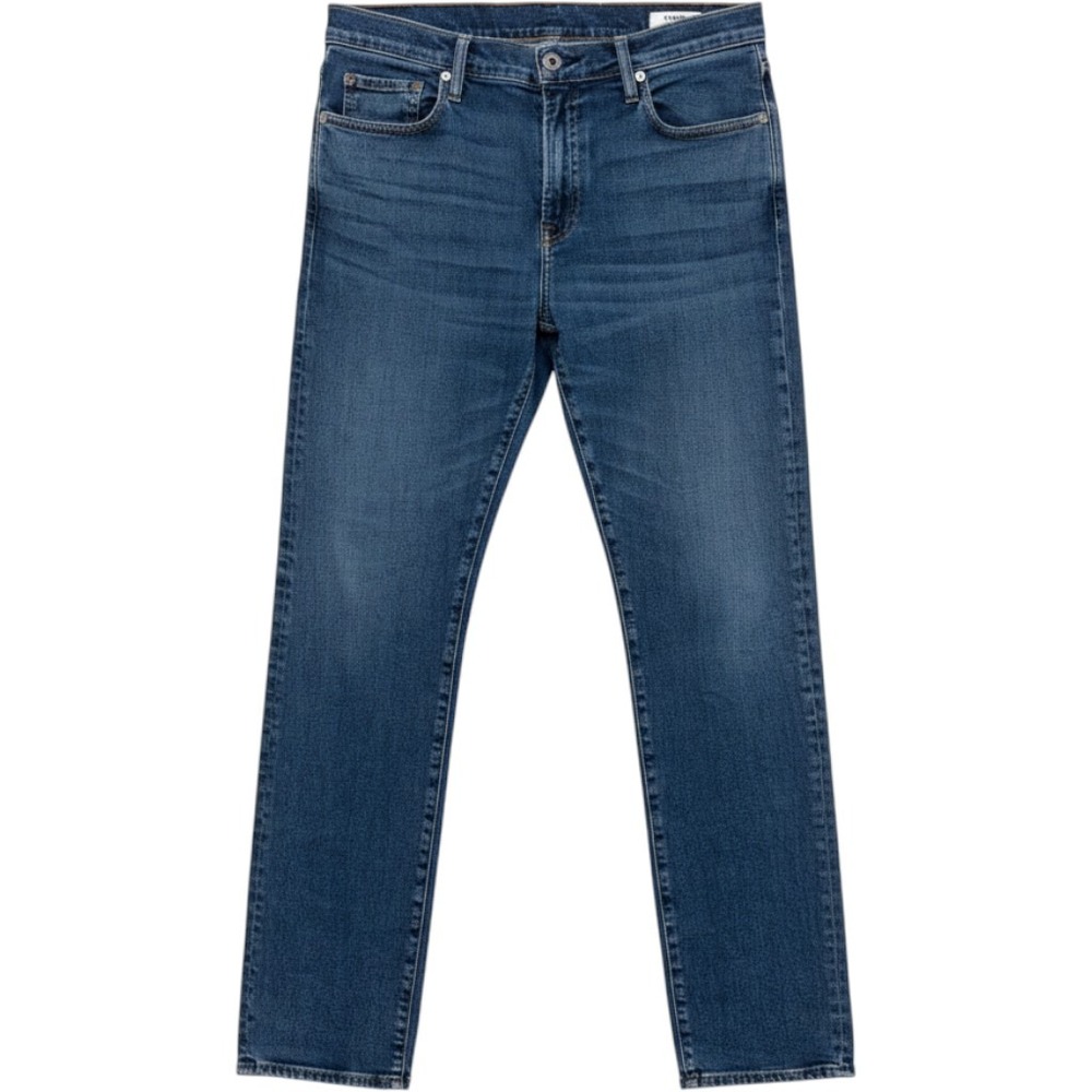 Flint and Tinder All American Stretch Slim Fit Jeans Mens 34x32 Blue Denim USA